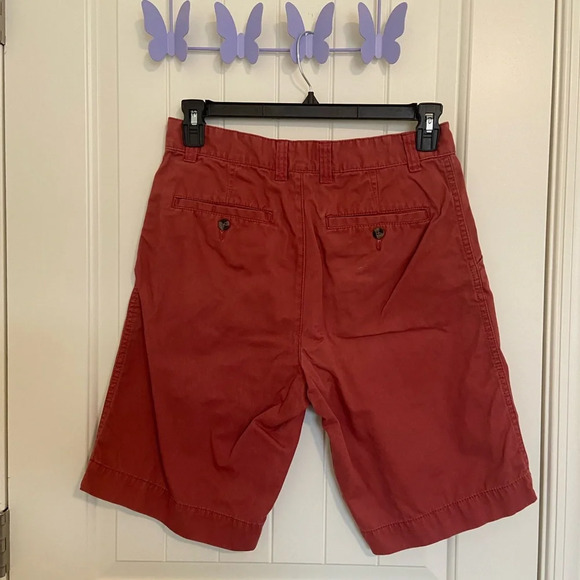 Merona men’s flat front red khaki shorts — size 30 - Picture 5 of 7